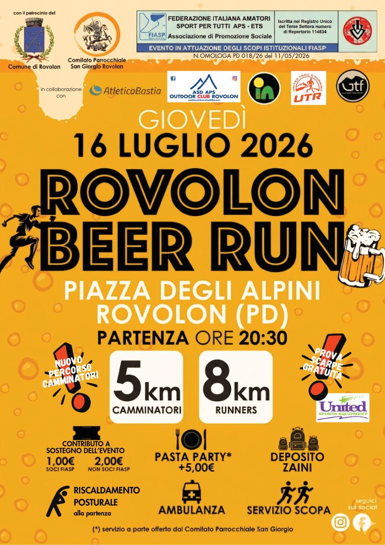 Rovolon Beer Run